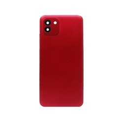 Back Cover+Camera Lens Samsung Galaxy A03/A035 Red